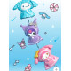 2026 韓國 OLIVE YOUNG × Sanrio 三麗鷗 Rainy Day 雨天系列 可脫式雨衣娃娃鑰匙圈
