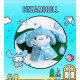 2026 韓國 OLIVE YOUNG × Sanrio 三麗鷗 Rainy Day 雨天系列 可脫式雨衣娃娃鑰匙圈