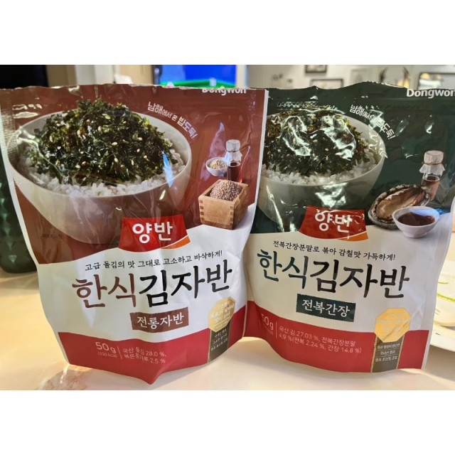 韓國 Dongwon 東遠 양반 韓式海苔酥 50g