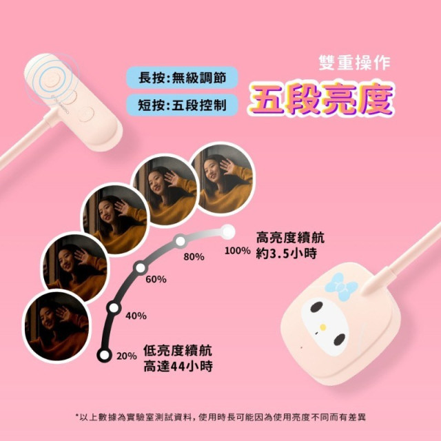 aircolor 三麗鷗手機磁吸護眼燈