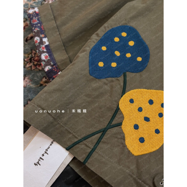 文藝童話風刺繡外套