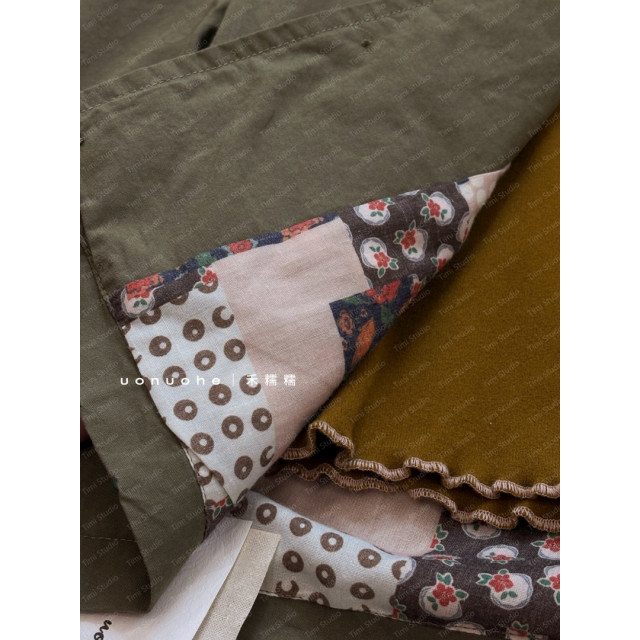 文藝童話風刺繡外套